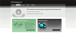 Desktop Screenshot of mailchimpp.com